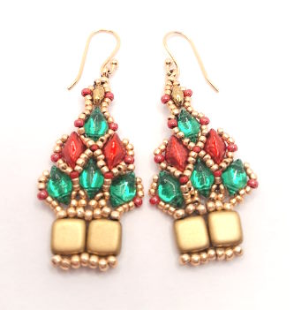 Christmas Gems Earrings - Carnegie, 10th November 2024