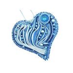 Melbourne Bead Expo - Frozen Heart Pendant- Friday 22nd AND Saturday 23rd November 2024  -  9.30am to 12.30pm